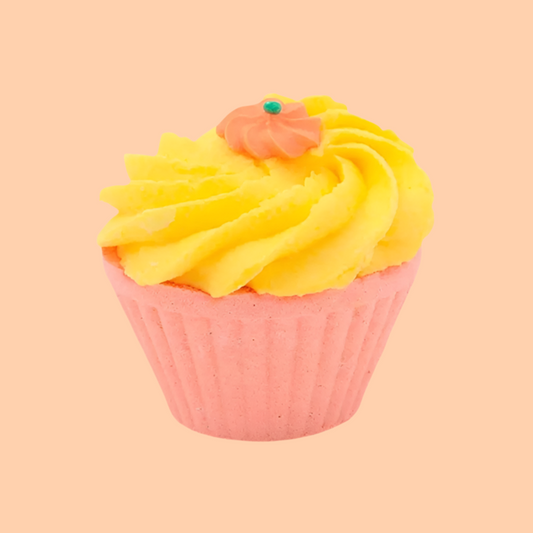 Cupcake de bain mangue