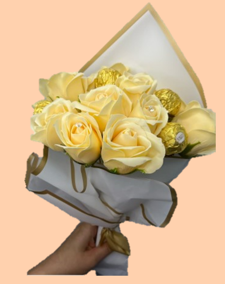 Bouquet fleurs de bain